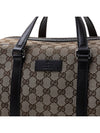 GG Supreme Canvas Boston Tote Bag Beige Ebony - GUCCI - BALAAN 7