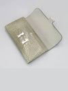 Gray color long wallet - HERMES - BALAAN 2