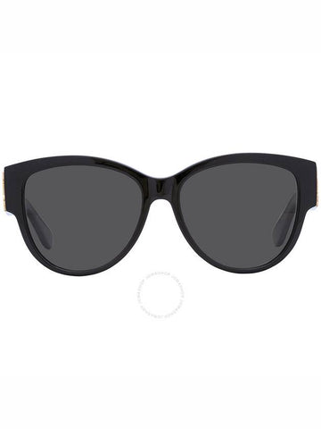 Saint Laurent Grey Oval Ladies Sunglasses SL M3 002 55 - SAINT LAURENT - BALAAN 1