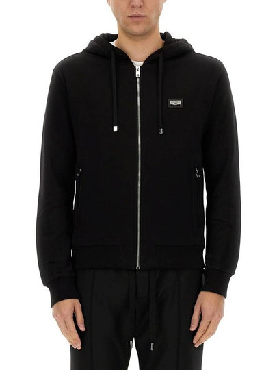 drawstring zip-up hoodie G9IF0TG7JYX - DOLCE&GABBANA - BALAAN 2