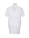 Men's Long Twist Fit Round Short Sleeve T-Shirt White - DSQUARED2 - BALAAN 4