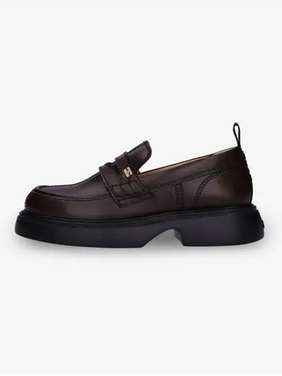 Everyday Patent Loafers Brown - GANNI - BALAAN 2