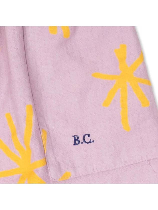 Kids Logo Embroidered Sparkle Skirt Purple 223AC092 530 - BOBO CHOSES - BALAAN 4