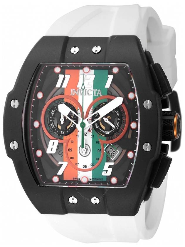 Invicta Racing Chronograph Quartz Black Titanium Men's Watch 47574 - INVICTA - BALAAN 1