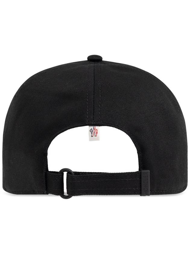 Gabardine Ball Cap Black - MONCLER - BALAAN 4