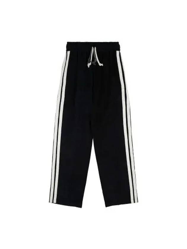 Unit Corduroy Wool Track Black Pants - PEOPLE OF THE WORLD - BALAAN 2