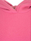 MSGM Women's Pink Knit Wool Sweat Hoodie 3342MDM110 227801 13 - MSGM - BALAAN 5