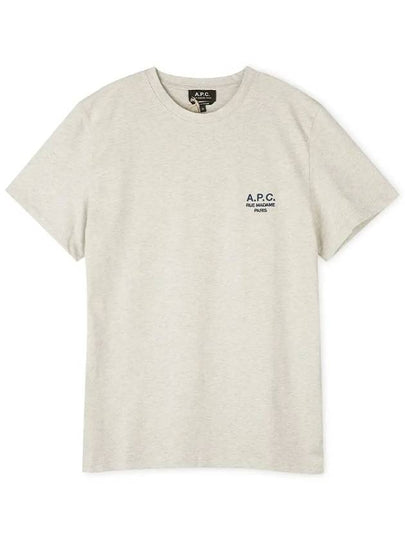 Raymond Short Sleeve T-shirt Grey - A.P.C. - BALAAN 2