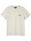 Raymond Short Sleeve T-shirt Grey - A.P.C. - BALAAN 4