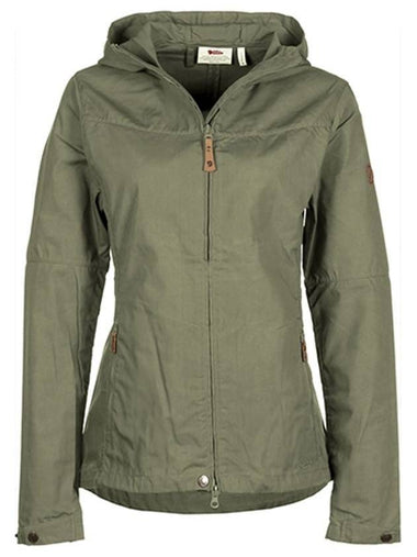 Women s Stina Hooded Jacket Green - FJALL RAVEN - BALAAN 1