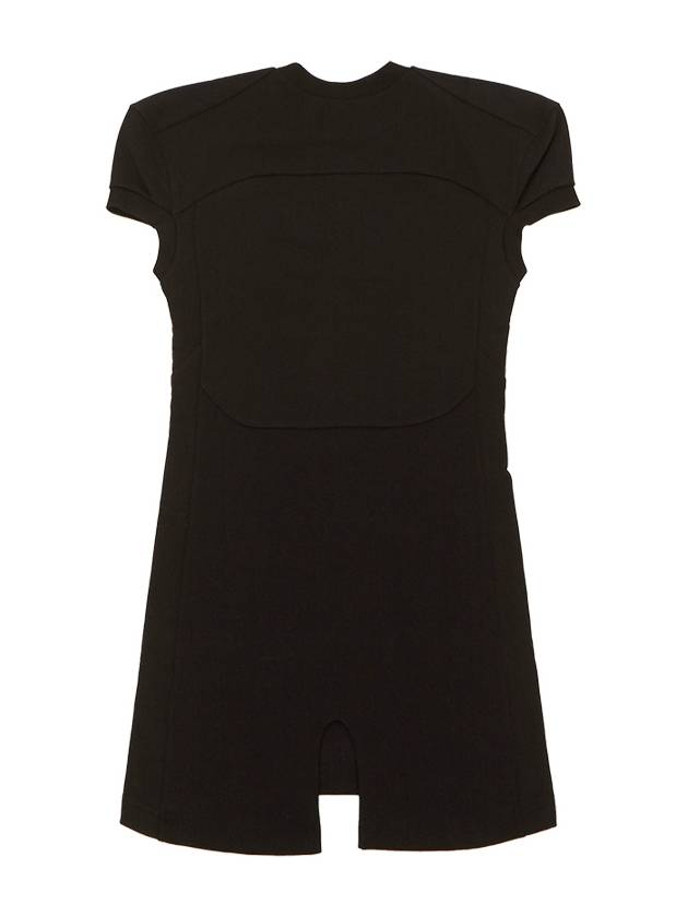 ORB Plain Logo Short Dress Black - VIVIENNE WESTWOOD - BALAAN 3