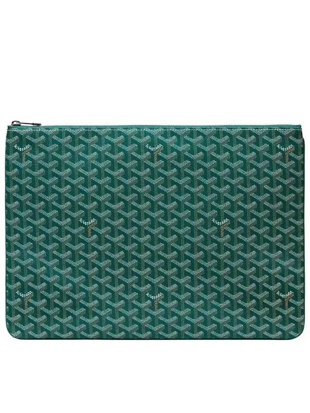 Senna GM Clutch Bag Green - GOYARD - BALAAN 1