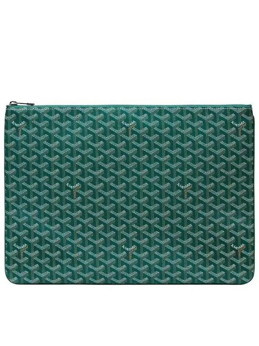 Senna GM Clutch Bag Green - GOYARD - BALAAN 1