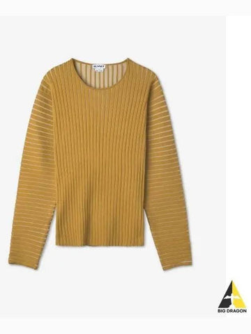 Costa Knit Yellow Ocher MRTWMKNW010NYL0187274 - SUNNEI - BALAAN 1