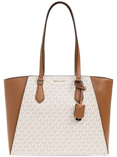 Michael Michael Kors ‘Taryn’ Tote Bag, Women's, Cream - MICHAEL KORS - BALAAN 1