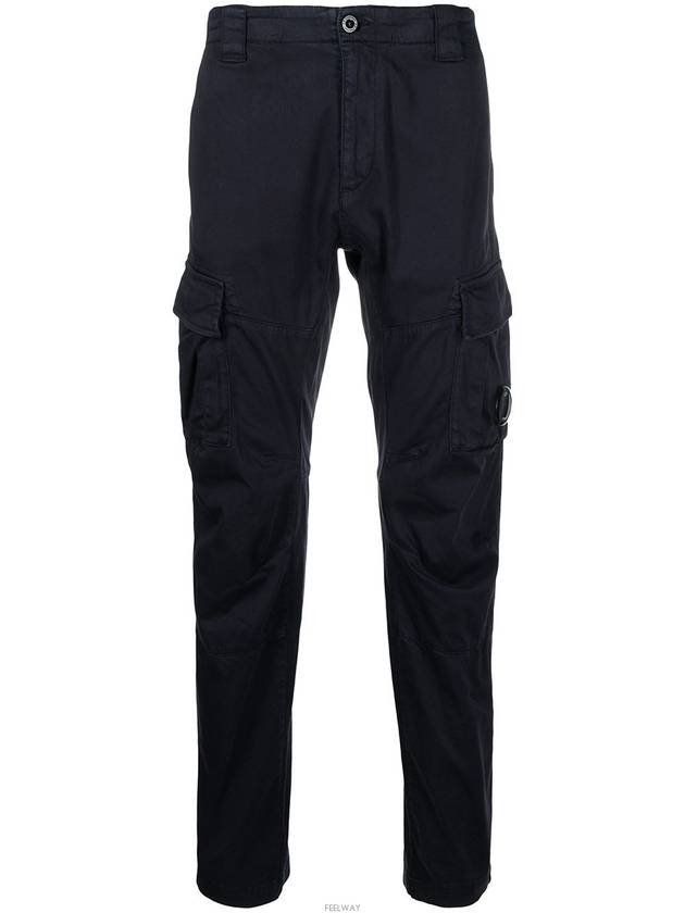 Lens WappenStretch Track Pants Black - CP COMPANY - BALAAN 3