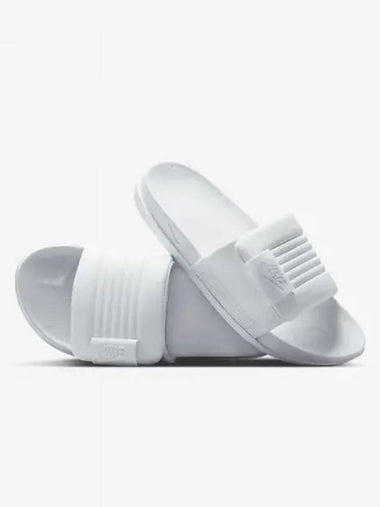 Off-Court Adjust Slippers White Phantom - NIKE - BALAAN 1