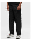 Ghost Piece O Ventile Cargo Straight Pants Black - STONE ISLAND - BALAAN 4