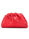 Intrecciato Mini Pouch Bag Red - BOTTEGA VENETA - BALAAN 1