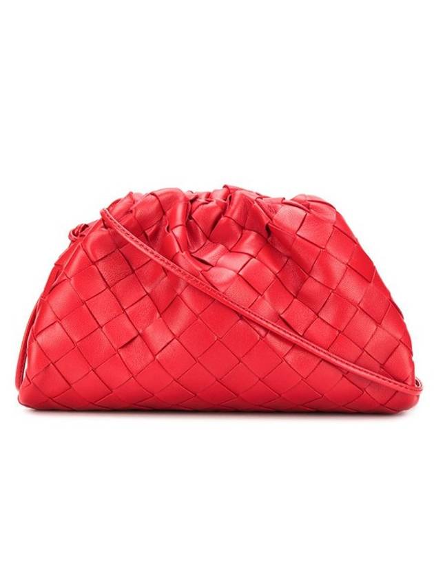Intrecciato Mini Pouch Bag Red - BOTTEGA VENETA - BALAAN 1