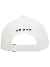 Golfwear Men's Embroidered Logo Ball Cap White - ONOFF - BALAAN 4