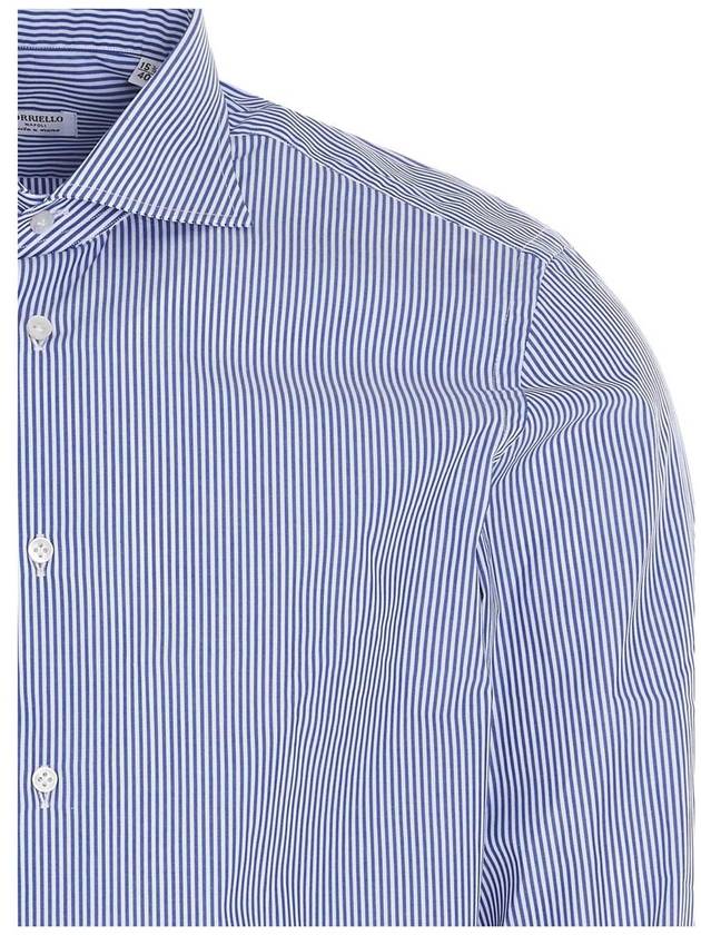 Borriello Striped Cotton Shirt - BORRIELLO - BALAAN 3