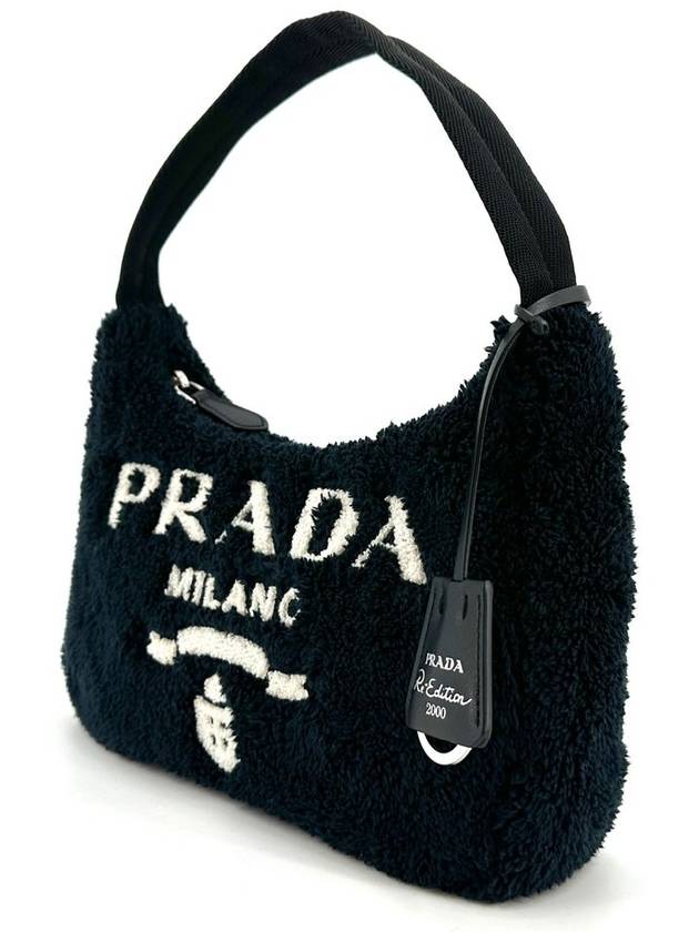 Terry hobo bag black 1NE515 - PRADA - BALAAN 3