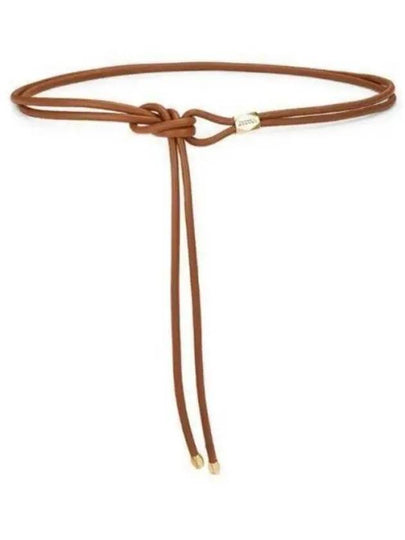 Silviah Leather Belt Brown - ISABEL MARANT - BALAAN 2