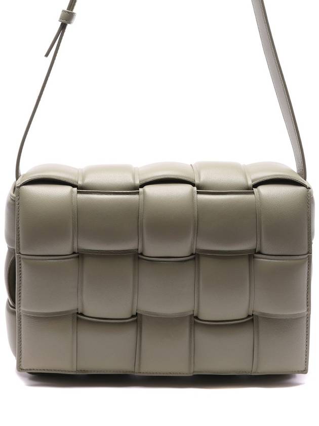 Gold Padded Cassette Cross Bag Travertine - BOTTEGA VENETA - BALAAN 3