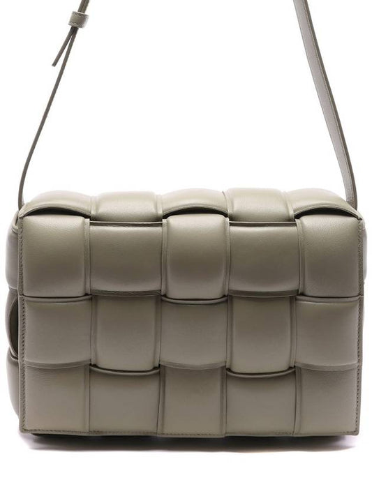 Gold Padded Cassette Cross Bag Travertine - BOTTEGA VENETA - BALAAN 2