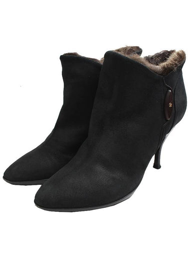 Black lambskin ankle boots size 37 - CELINE - BALAAN 1