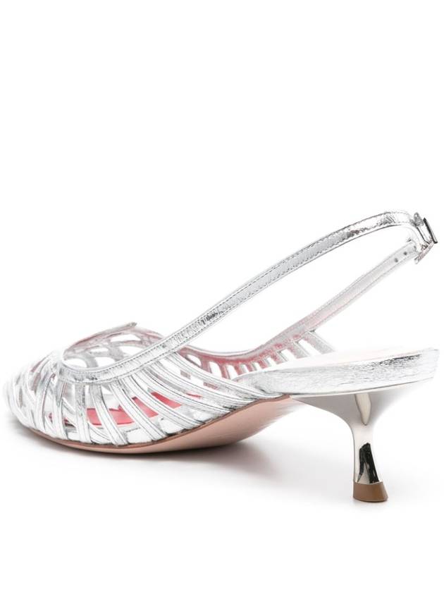 Heel Pumps RVW54338590T0HB200 SILVER SILVER - ROGER VIVIER - BALAAN 4