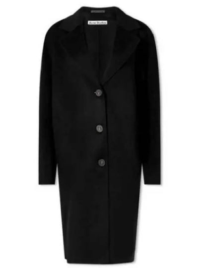 Wool Single Coat Black - ACNE STUDIOS - BALAAN 2