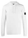 Men's Shadow Project Waffen Patch Hooded Ribbed Knit Top White - STONE ISLAND - BALAAN 3