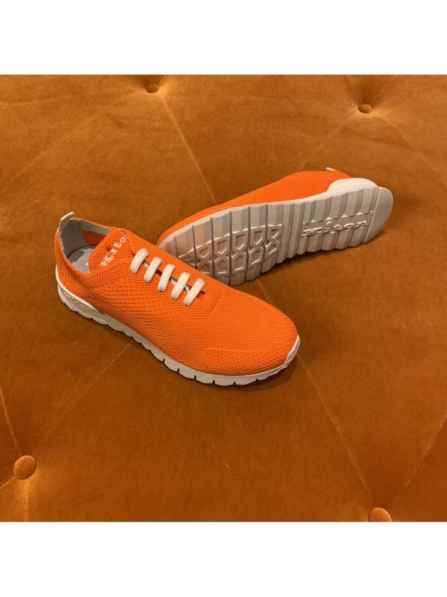 Sneakers Cotton Mesh Running Shoes Orange USSFITS N00809 25 - KITON - BALAAN 4