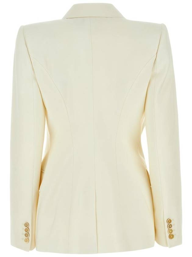 Outerwear 745244QJACX 9007 IVORY - ALEXANDER MCQUEEN - BALAAN 3