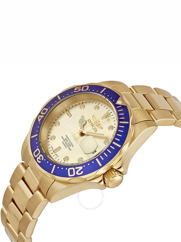 Invicta Pro Diver Light Champagne Dial Gold Ion-plated Men's Watch 14124 - INVICTA - BALAAN 2