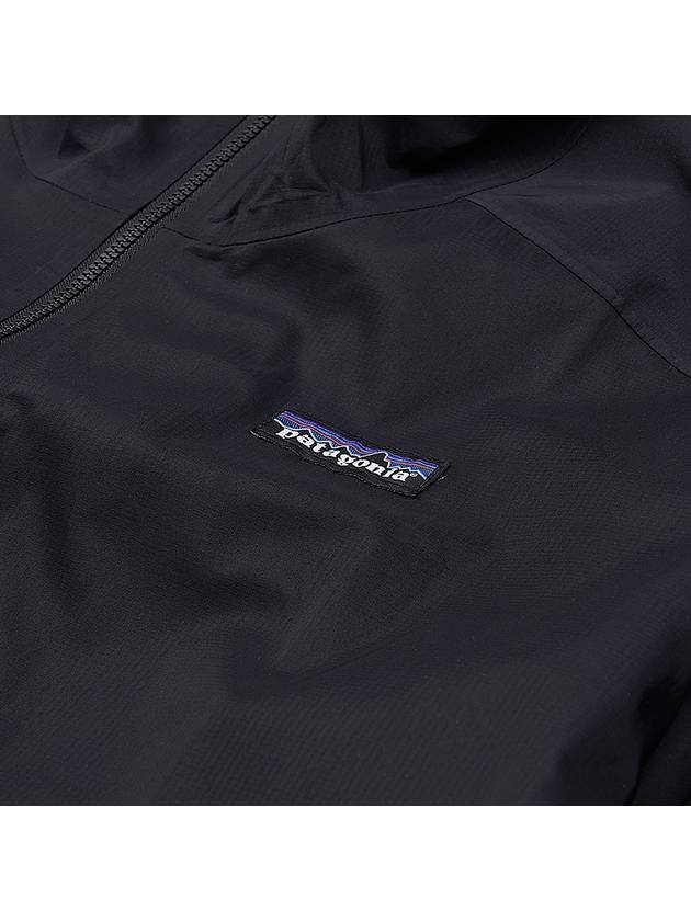 Recycle Logo Zip-up Jacket Black - PATAGONIA - BALAAN 8