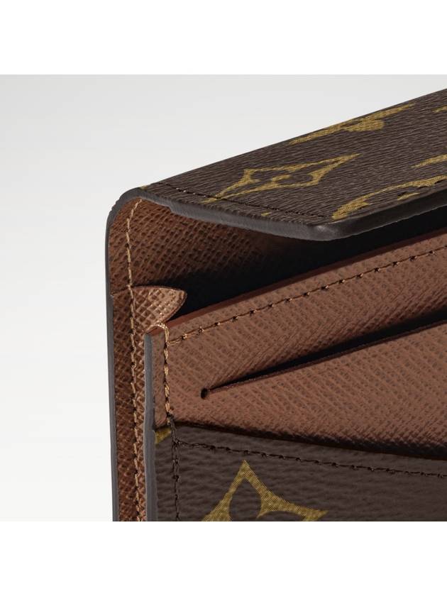 Enveloppe Carte De Visite Monogram Card Wallet Brown - LOUIS VUITTON - BALAAN 6