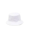 24Ss Kids Stone Island Hat Cap Stone Island 801690365 V0001 White White - STONE ISLAND - BALAAN 1