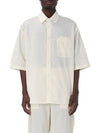 Double Pocket Short Sleeve Ivory - LEMAIRE - BALAAN 2