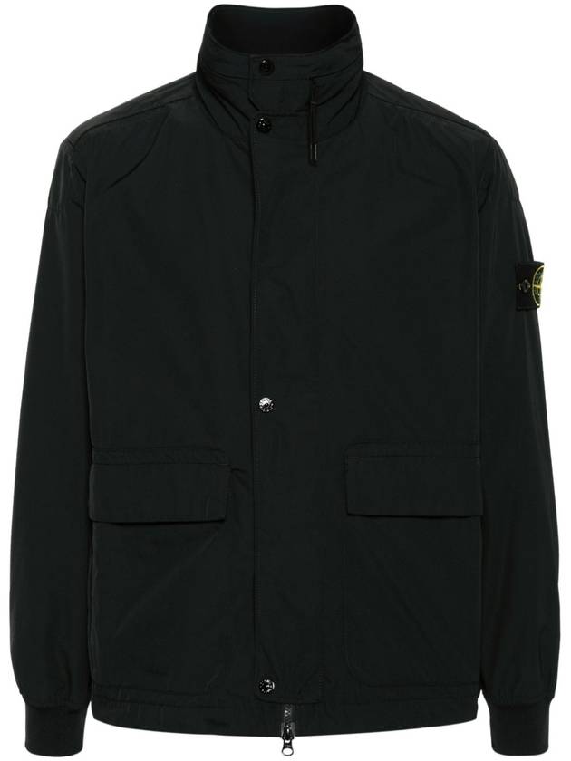 Compass Badge Jacket Navy - STONE ISLAND - BALAAN 3