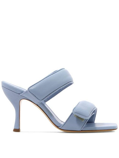 Light-Blue Perni X Pernille Sandals In Leather Woman - GIA BORGHINI - BALAAN 1