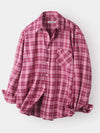 Forest Memory Check Shirt Pink - INDUST - BALAAN 7