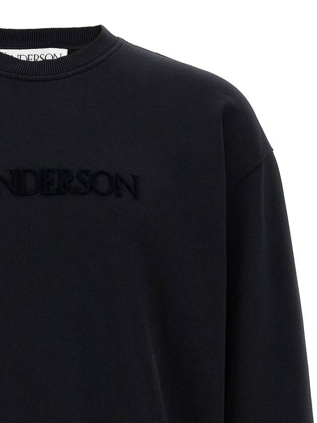 JW Anderson 'Logo Embroidery' Sweatshirt - JW ANDERSON - BALAAN 3