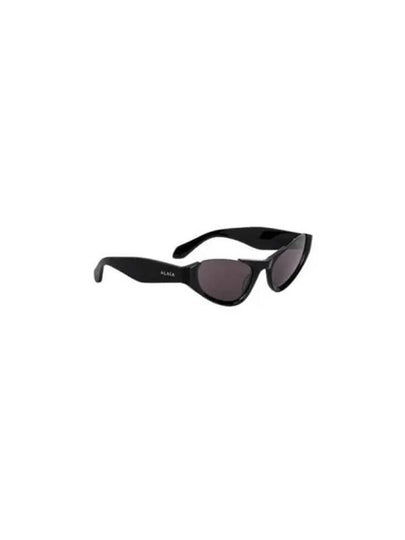 Cat eye logo temple sunglasses AA0076S 001 - ALAIA - BALAAN 2