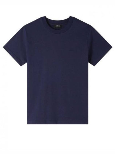 Standard Brode Logo Short Sleeve T-Shirt Navy - A.P.C. - BALAAN 2