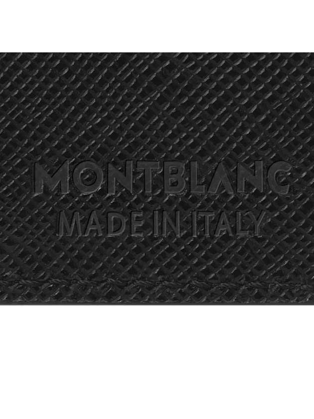 Sartorial 4CC Bifold Leather Card Wallet Black - MONTBLANC - BALAAN 8