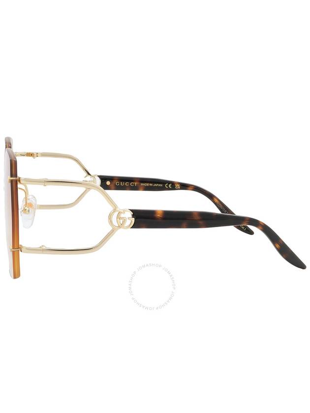 Double G Geometric Frame Sunglasses GG1562S - GUCCI - BALAAN 4