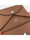 Calvi Duo Card Wallet Brown - HERMES - BALAAN 5